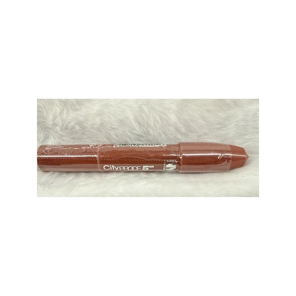NYC Cityproof 5HR Intense Lip Color 011 Brooklyn Brown Stone Crayon New Sealed